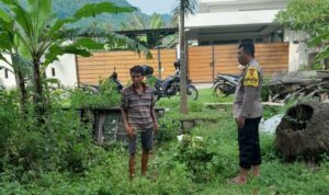 Bhabinkamtibmas Senggigi Dorong Warga Krandangan Kembangkan Ketahanan Pangan