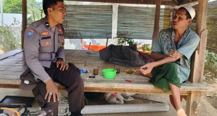 Polsek Lembar Dorong Partisipasi Warga Eyat Mayang dalam Program Pangan Nasional