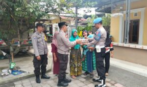Program Telur Polsek Kediri Dapat Dukungan Pemuda Desa Gelogor, Wujudkan Zero Stunting