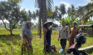 Bhabinkamtibmas, PPL, Desa Gelogor, Kediri Lombok Barat, ketahanan pangan