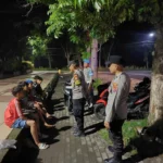 Polsek Gerung Jaga Malam, Wujudkan Rasa Aman Warga Lombok Barat