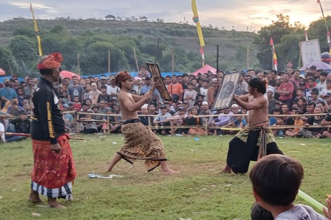 Pelestarian Budaya Sasak: Final Peresean Tarung Pepadu Lombok Berlangsung Aman