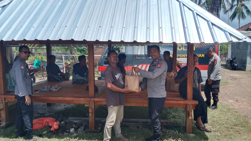 Polres Lombok Barat Gelar Nutrisi Mantap di Madak Belek