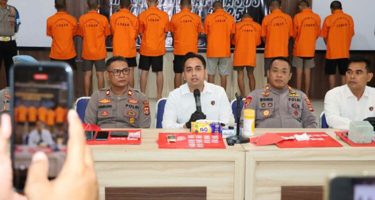 Narkoba di Lombok Barat, Polisi Amankan 17 Pelaku