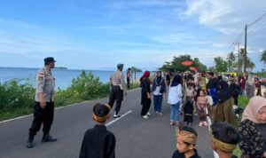 Lalu Lintas Sekotong Kondusif Saat Prosesi Adat Nyongkolan