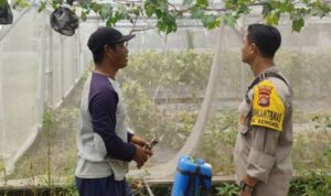 Polsek Labuapi Dorong Ketahanan Pangan di Desa Bengkel